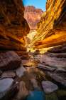 USA-Arizona-Grand Canyon National Park Trail in Blacktail Canyon Art Print